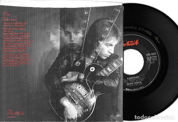 Discos de vinilo: ALDO NOVA: FANTASY / UNDER THE GUN - Foto 2