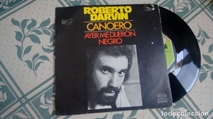 Discos de vinilo: SINGLE (VINILO) DE ROBERTO DARVIN A&Ntilde;OS 70 - Foto 1