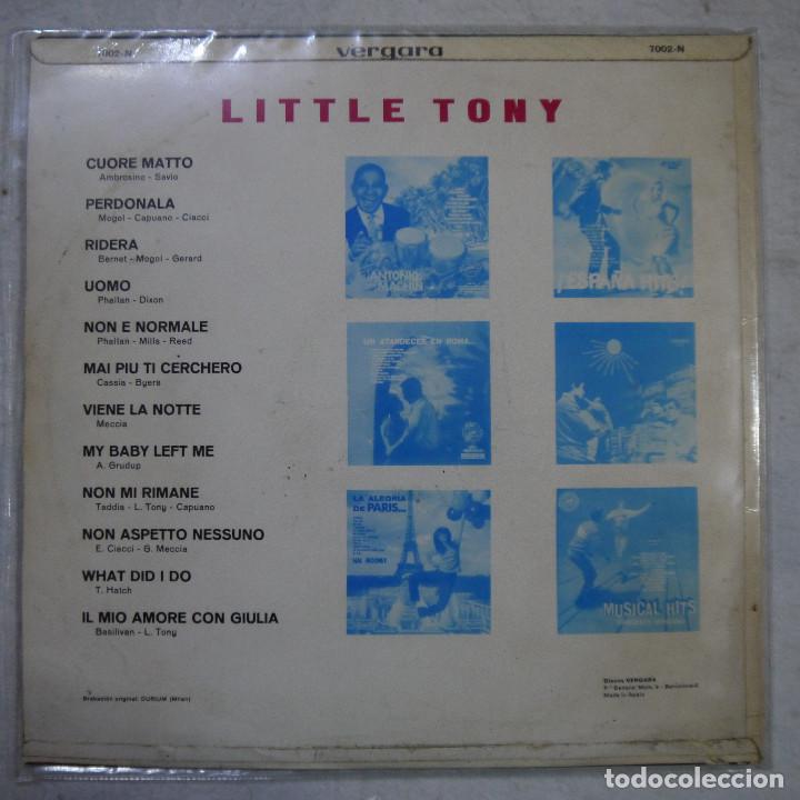 Discos de vinilo: LITTLE TONY - LP 1967 SPAIN - Foto 2