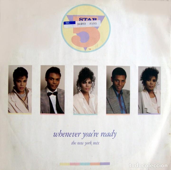 Discos de vinilo: 5 STAR. Whenever Youre Ready. MAXI-SINGLE. - Foto 1