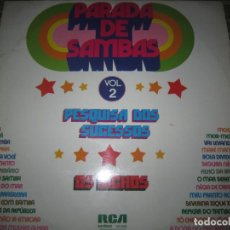 Discos de vinilo: OS BICHOS - PARADA DE SAMBAS LP - ORIGINAL BRASILEÑO - RCA CAMDEN RECORDS 1975 - STEREO -. Lote 155986310