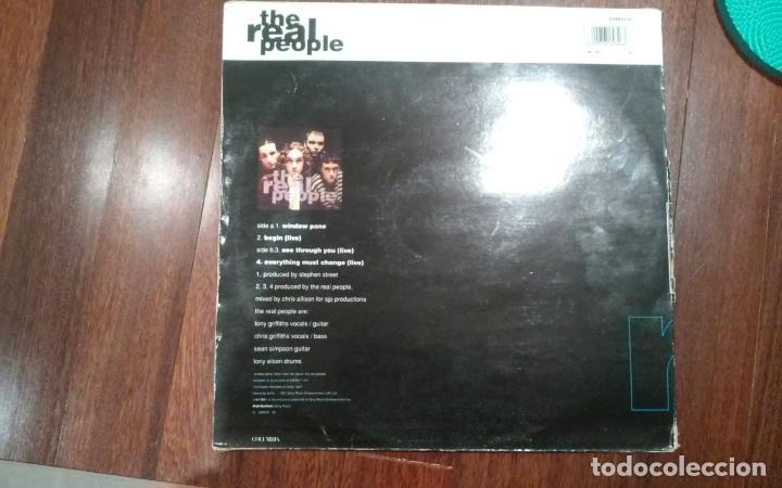 Discos de vinilo: The real people-window pane extended version.maxi - Foto 2