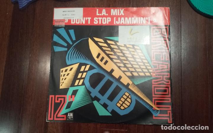 Discos de vinilo: L.a. mix-dont stop(jammin).maxi - Foto 1