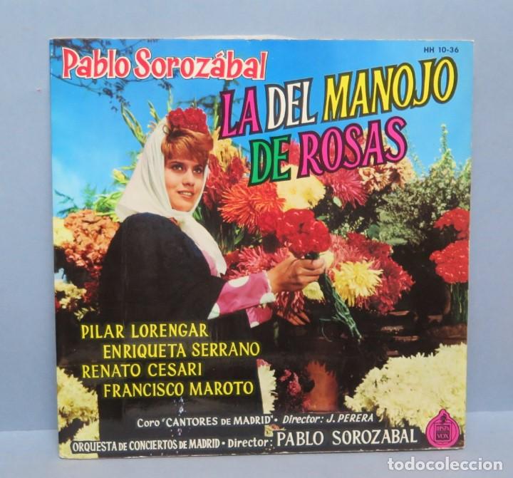 Discos de vinilo: LP. PABLO SOROZ&Aacute;BAL. LA DEL MANOJO DE ROSAS - Foto 1