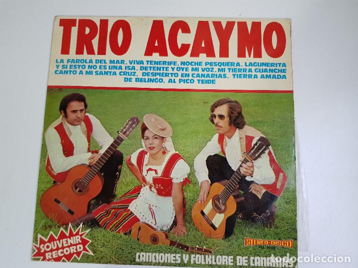 Discos de vinilo: Trio Acaymo - Canciones Y Folklore De Canarias (VINILO) - Foto 1