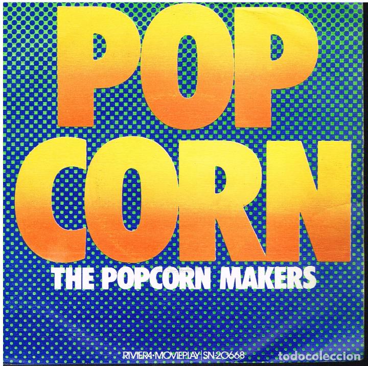 Discos de vinilo: THE POPCORN MAKERS - POP CORN / TOAD IN THE HOLE - SINGLE 1972 - Foto 1