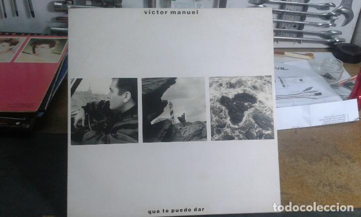 Discos de vinilo: VICTOR MANUEL QUE TE PUEDO DAR - Foto 1