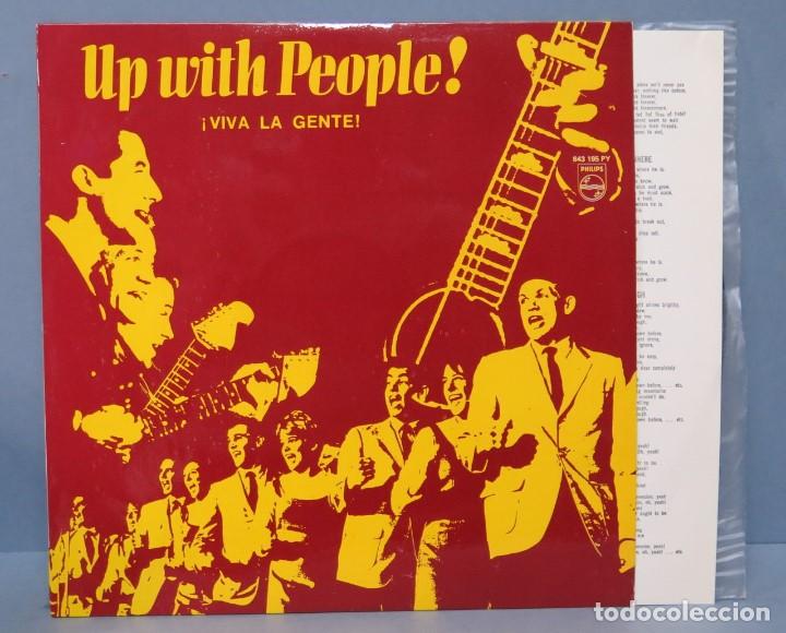 Discos de vinilo: LP. UP WITH PEOPLE. VIVA LA GENTE - Foto 1