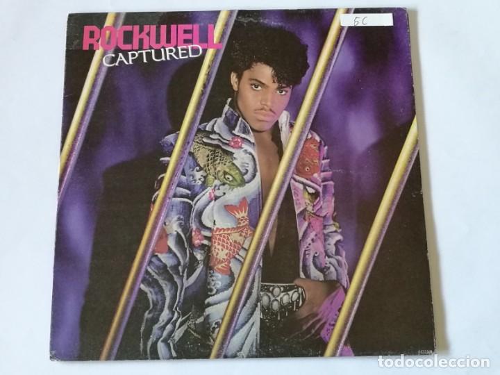 Discos de vinilo: Rockwell - Captured - 1985- LP - Foto 1