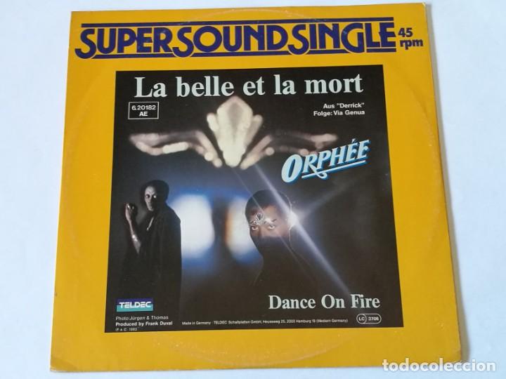 Discos de vinilo: Orph&eacute;e - La Belle Et La Mort - 1983 - Foto 2