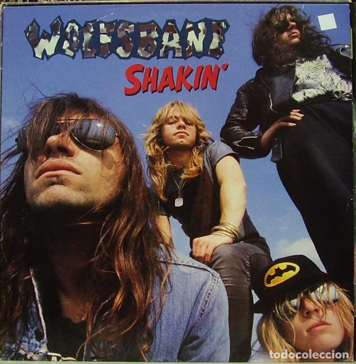 Discos de vinilo: WOLFSBANE - SHAKIN MAXI SINGLE UK 1989 - Foto 1