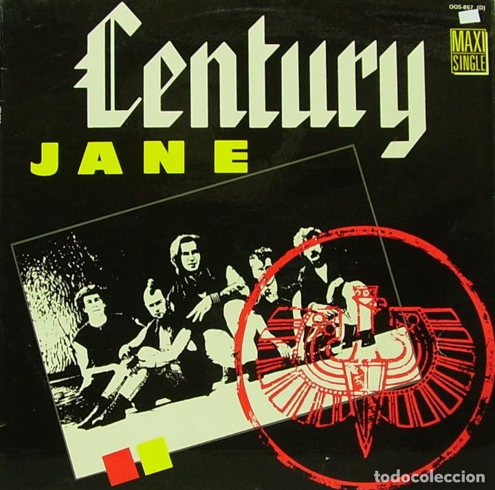 Discos de vinilo: CENTURY - JANE MAXI SINGLE SPAIN 1986 - Foto 1