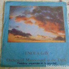 Dischi in vinile: ORCHESTRAL MANOEUVRES IN THE DARK - ENOLA GAY - SINGLE 1980