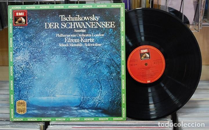 Discos de vinilo: Tchaikowsky. El lago de los cisnes (selecci&oacute;n). LP - Foto 1