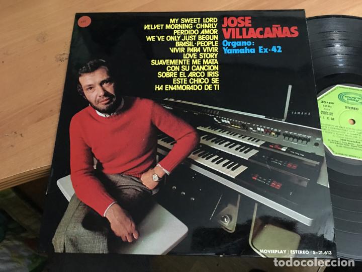 Discos de vinilo: JOSE VILLACA&Ntilde;AS (ORGANO YAMAHA EX. 42) LP ESPA&Ntilde;A 1973 (VIN-B0)
