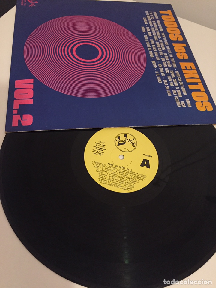 Discos de vinilo: TODOS LOS &Eacute;XITOS VOL.2-LP 1976 EUROMUSIC - Foto 3
