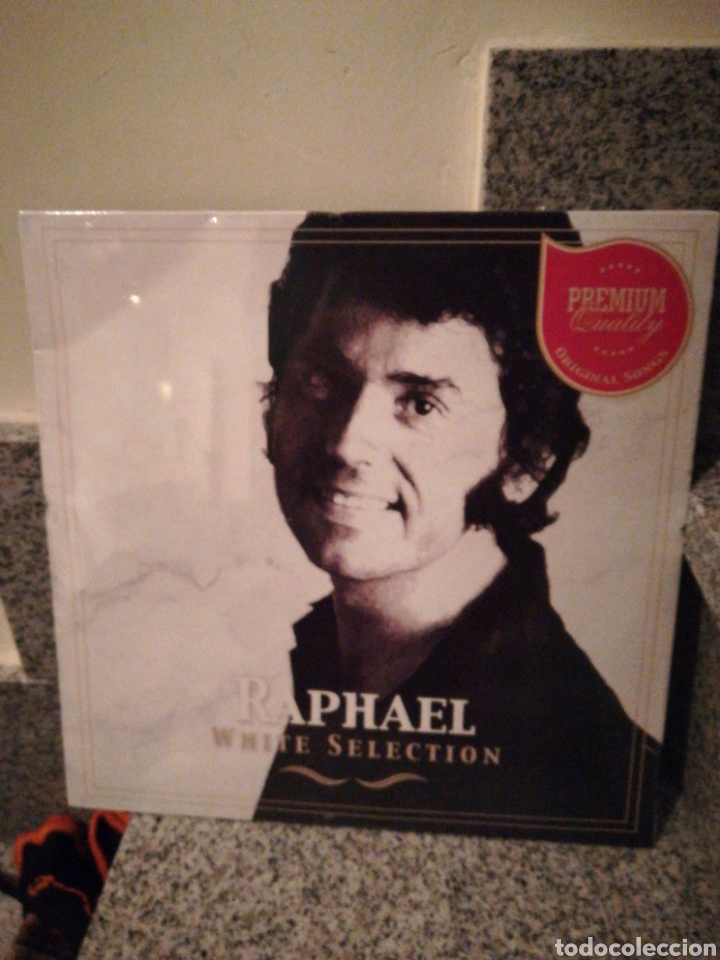 Discos de vinilo: Raphael lp white selection Espa&ntilde;a 2019 precintado - Foto 1