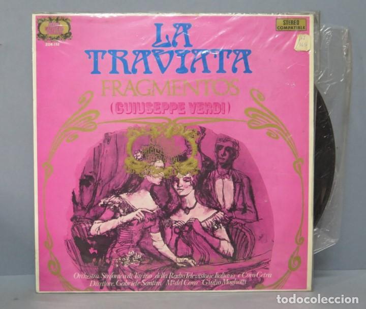 Discos de vinilo: LP. LA TRAVIATA. FRAGMENTOS. VERDI - Foto 1
