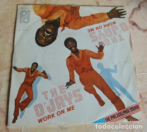 Discos de vinilo: The OJays - Work on me - SINGLE - Foto 1