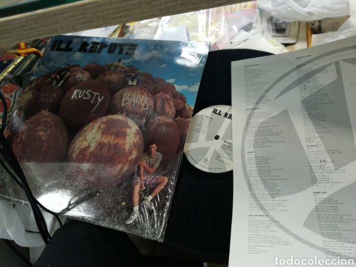 Discos de vinilo: Ill repute lp big rusty balls 1993 - Foto 1