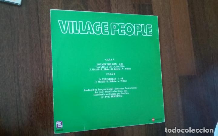 Discos de vinilo: Village people-fox on the box.maxi - Foto 2