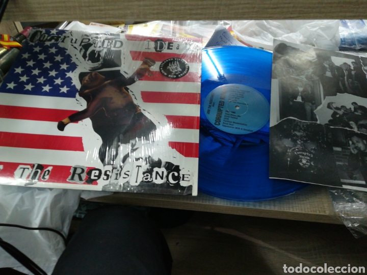 Discos de vinilo: Corrupted ideals lp join the resistance u.s.a. 1991 - Foto 1