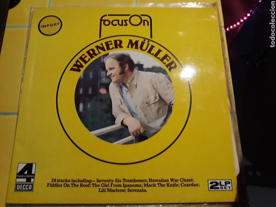 Discos de vinilo: Werner M&uuml;ller- Doble LP Focus on- Decca Import 7 - Foto 1