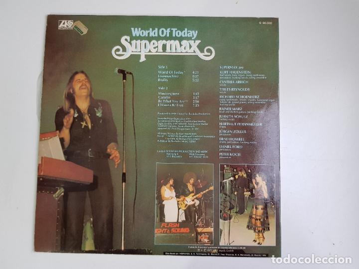 Discos de vinilo: Supermax - World Of Today (VINILO) - Foto 2