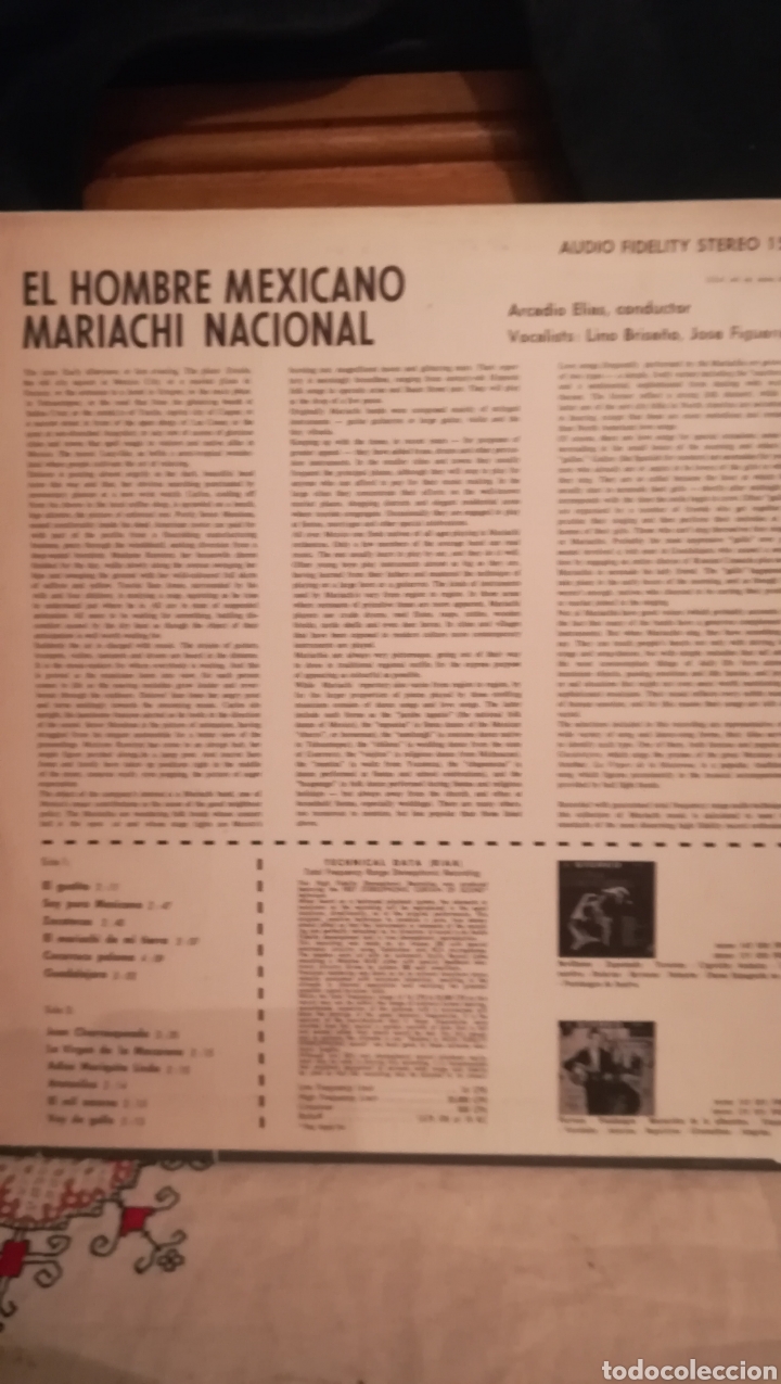 Discos de vinilo: El Hombre Mexicano, Vinilo edici&oacute;n de Holanda - Foto 2