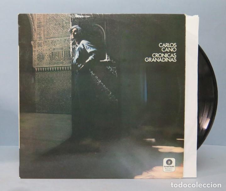 Discos de vinilo: LP. CARLOS CANO. CRONICAS GRANADINAS - Foto 1
