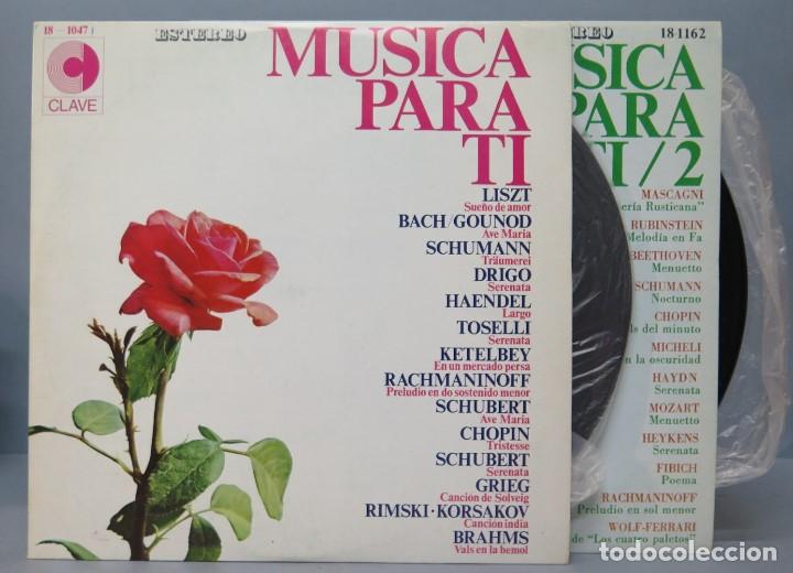 Dischi in vinile: LP. MUSICA PARA TI. VOL. I Y II