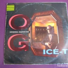 Discos de vinil: ICE-T ‎SG SIRE 1991 - O.G. ORIGINAL GANGSTER/ BITCHES - HIP HOP GANGSTA RAP - N.W.A. . Lote 156587602
