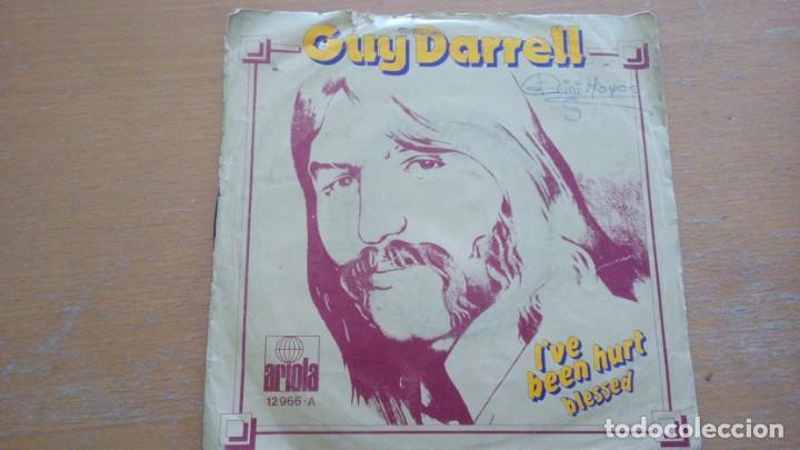Discos de vinilo: Guy Darrell Ive Been Hurt / Blessed single spain - Foto 1