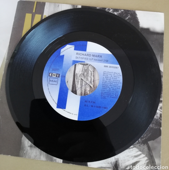 Discos de vinilo: Richard Marx -Satisfied - Foto 2