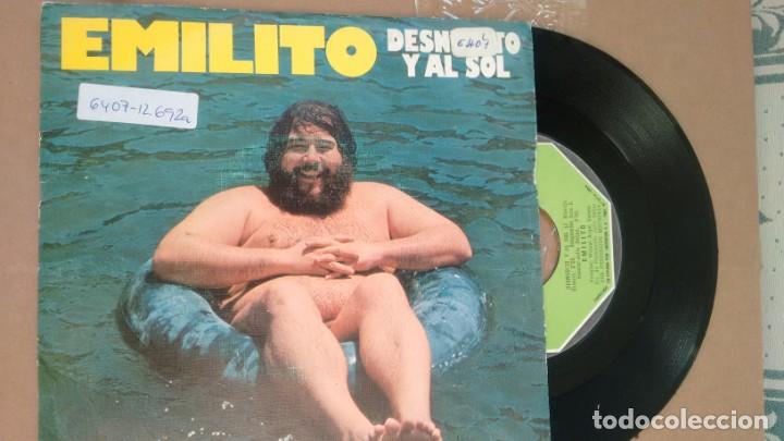 Disques de vinyle: SINGLE (VINILO) DE  EMILITO A&Ntilde;OS 70