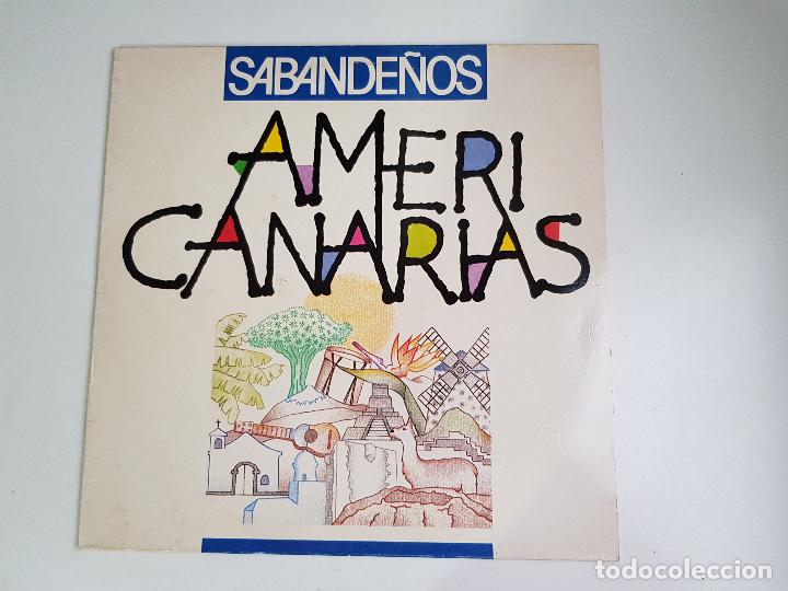 Discos de vinilo: Los Sabande&ntilde;os - Americanarias (VINILO) - Foto 1