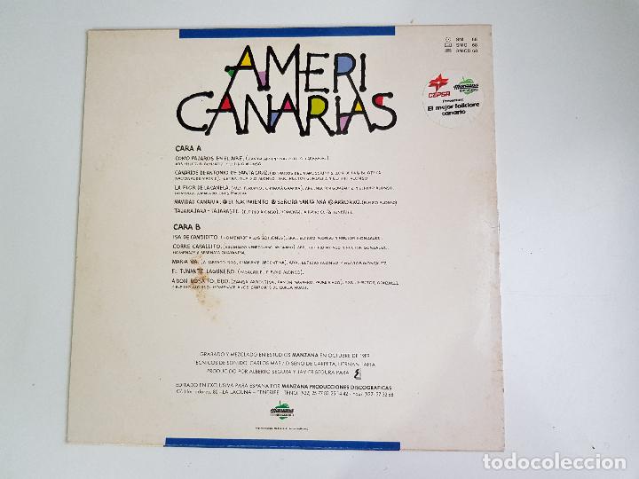 Discos de vinilo: Los Sabande&ntilde;os - Americanarias (VINILO) - Foto 2