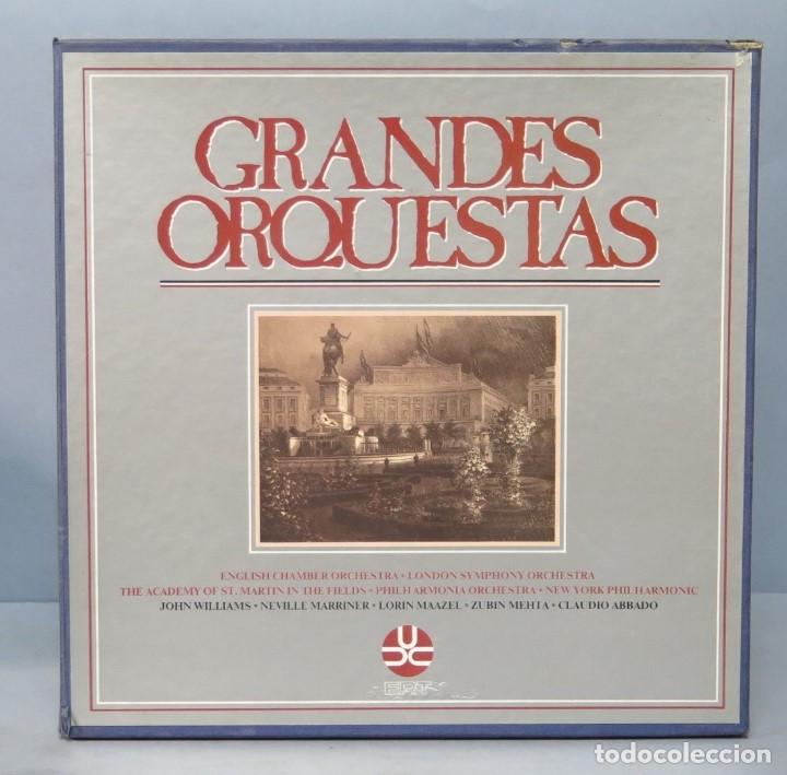 Discos de vinilo: CAJA LP. GRANDES ORQUESTAS - Foto 1