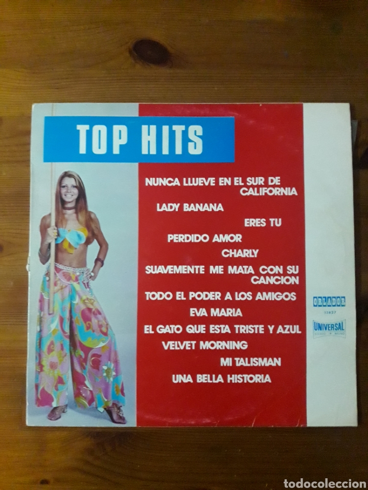 Discos de vinilo: TOP HITS LOS DOCE MAS Varios - Foto 1