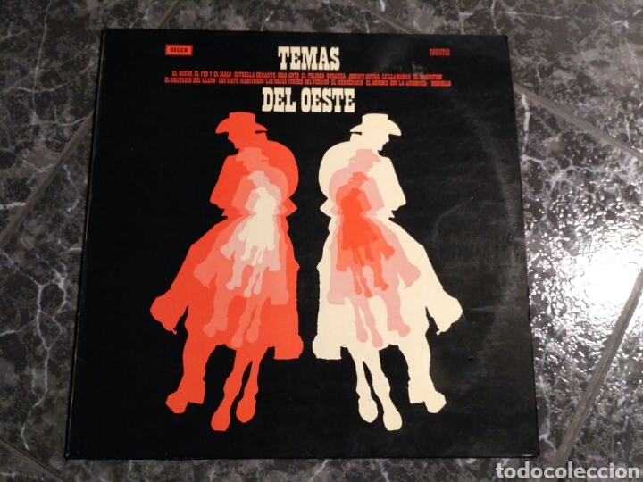 Discos de vinilo: Temas Del Oeste (Decca) (LP, Comp) - Foto 1