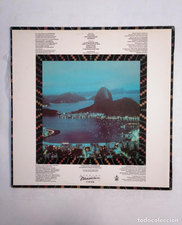 Discos de vinilo: LEE RITENOUR. - RIO. LP. TDKLP9 - Foto 2