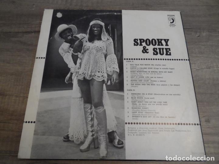 Discos de vinilo: Spooky & Sue - S/T (SPAIN 1975) - Foto 2