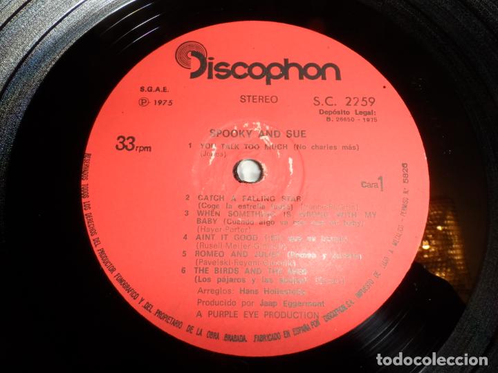 Discos de vinilo: Spooky & Sue - S/T (SPAIN 1975) - Foto 3