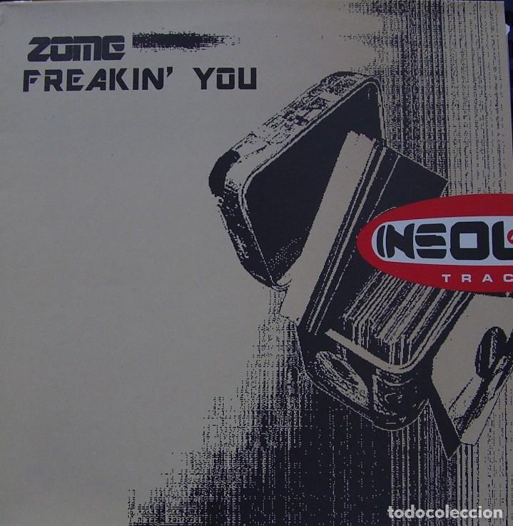 Discos de vinilo: ZOME - FREAKIN YOU MAXI SINGLE SPAIN 2000 - Foto 1