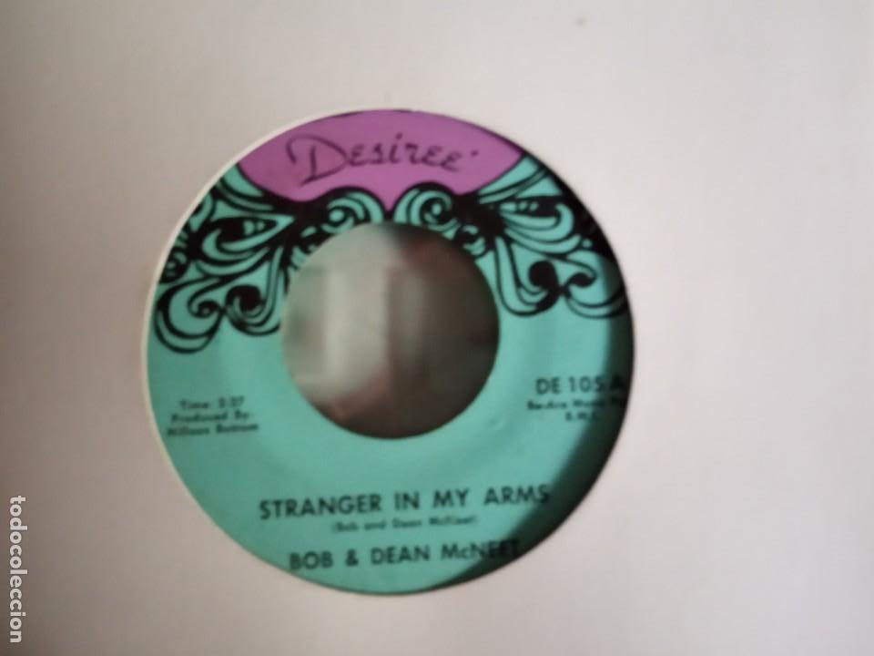 BOB & DEAN MCNEET STRANGER IN MY ARMS/ I ALMOST LAUGHED R'N'R COUNTRY ORIGINAL USA MUY RARO (Música - Discos - Singles Vinilo - Country y Folk)