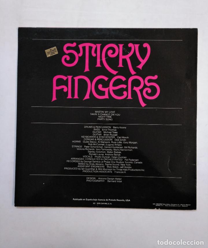 Discos de vinilo: STICKY FINGERS. MAXI-SINGLE. TDKDA38 - Foto 2