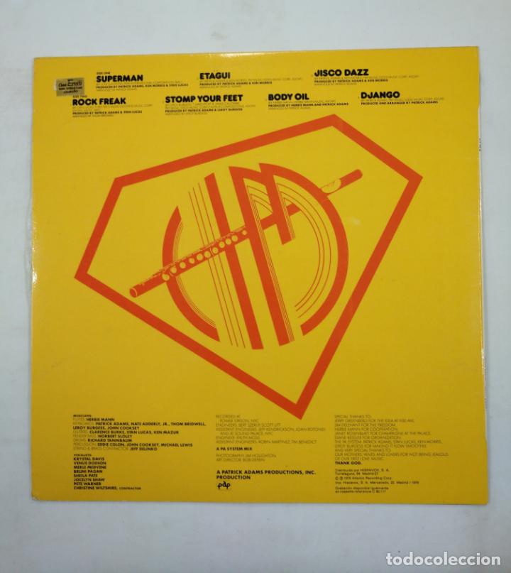 Discos de vinilo: HERBIE MANN. SUPER MANN LP. TDKLP9 - Foto 2