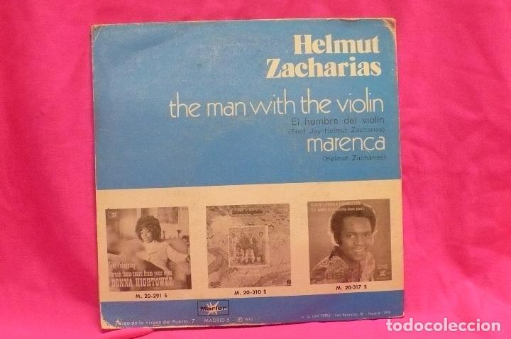 Discos de vinilo: helmut zacharias -- the man with the violin / marenca, marfer, 1975. - Foto 2 - 156910358