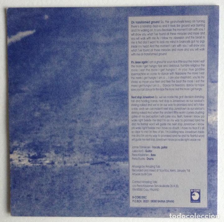 Discos de vinilo: AMAZING TAILS sg Next stop Jonestwon BCore - Foto 2