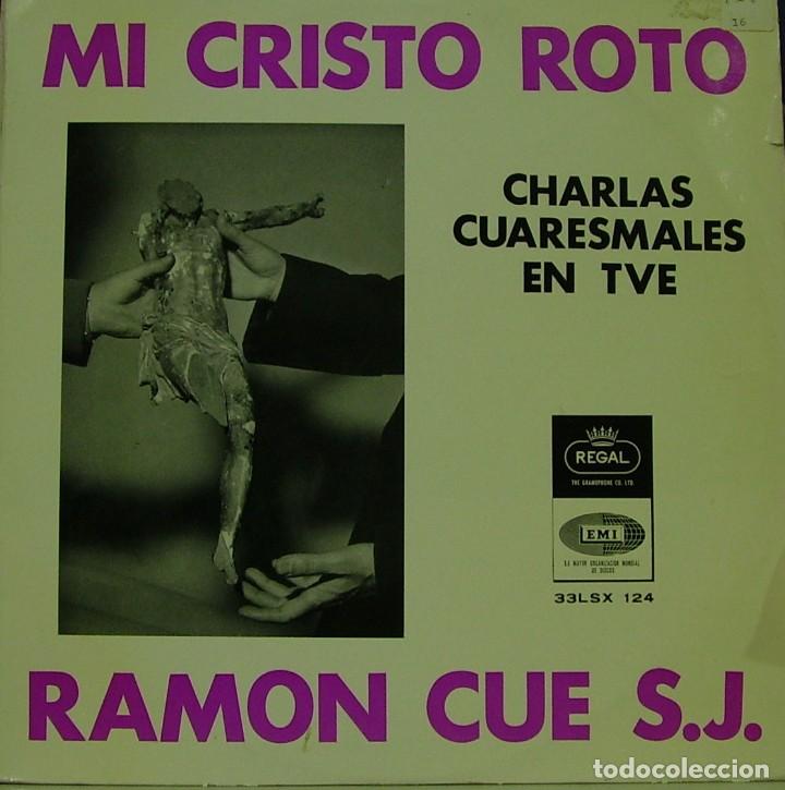 Vinyl-Schallplatten: RAMON CUE S.J. - MI CRISTO ROTO LP SPAIN 1965